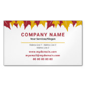 Magnet für Ahornleaf-Visitenkarte (Vorderseite)