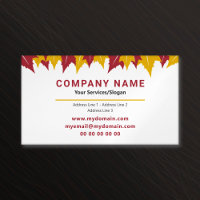 Magnet für Ahornleaf-Visitenkarte