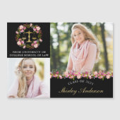 Magnet für Ankündigung von Abschlüssen an der Law  (Vorderseite)