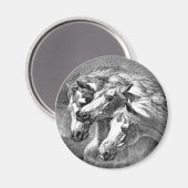 Magnet für Arabien (Vorderseite/Rückseite)