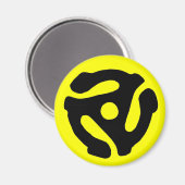 Magnet für Aufnahme mit 45 U/min (Vorderseite/Rückseite)