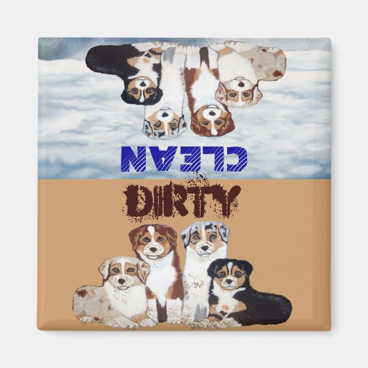 Magnet für australische Schuhputzmaschine (Vorne)