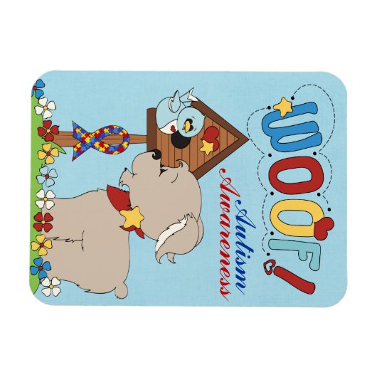 Magnet für Autismus (Horizontal)