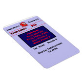 Magnet für Babysitter/Betreuer (Rechte Seite)