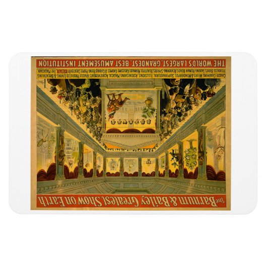 Magnet für Barnum & Bailey Magic Show (Horizontal)