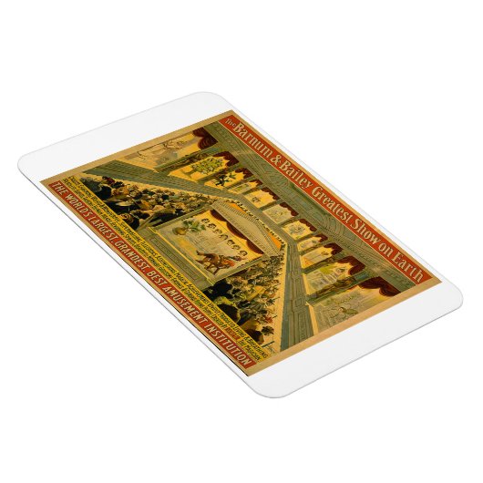 Magnet für Barnum & Bailey Magic Show (Rechte Seite)