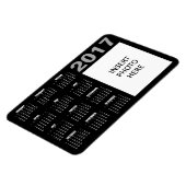 Magnet für benutzerdefinierte Fotos 2017 - Schwarz (Linke Seite)