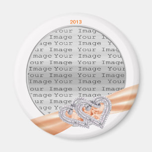 Magnet für benutzerdefinierte Herz-Mandarine