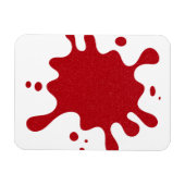 Magnet für benutzerdefinierten roten Spritzer Toma (Horizontal)