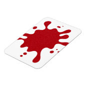 Magnet für benutzerdefinierten roten Spritzer Toma (Linke Seite)