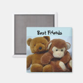 Magnet für beste Freunde (Vorderseite/Rückseite)