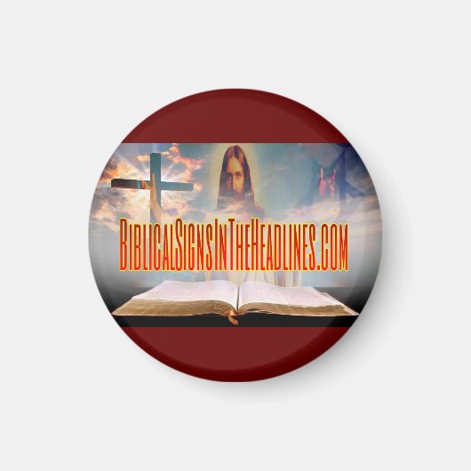 Magnet für biblische Zeichen (rund) (Vorne)