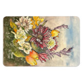 Magnet für Blume (Horizontal)