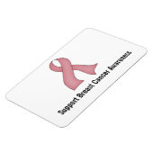 Magnet für Brustkrebs (mittelrosa) (Linke Seite)