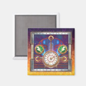 Magnet für Chronolithiken (Vorderseite/Rückseite)