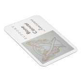 Magnet für das Bewusstsein für Knochenkrebs (Rechte Seite)