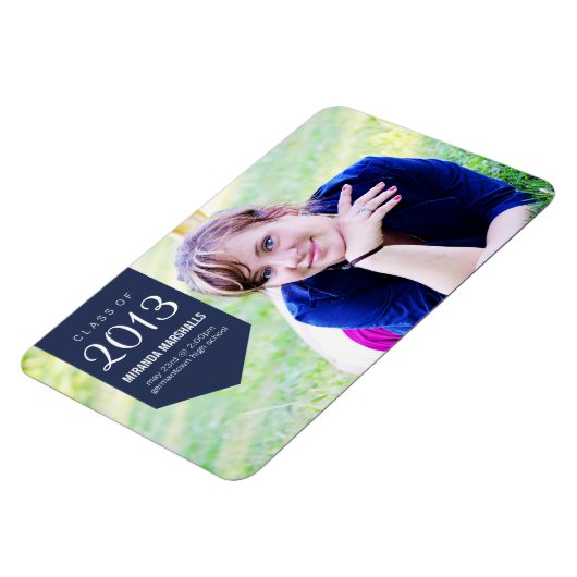 Magnet für das Design von Navy-Bannern-Fotos Absch (Linke Seite)