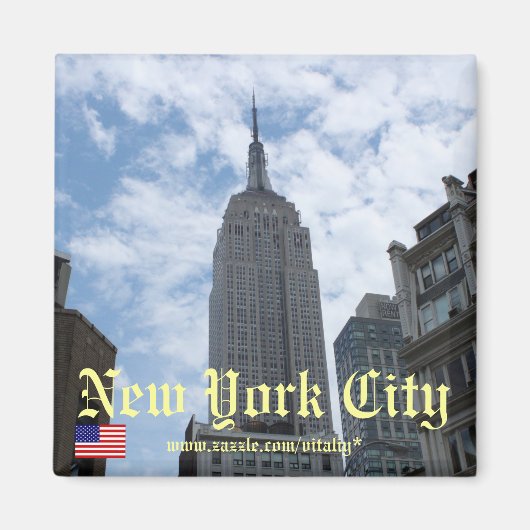 Magnet für das Gebäude des Empire State (Vorne)
