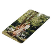 Magnet für das Hochzeitsjubiläum des benutzerdefin (Linke Seite)