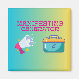 Magnet für das Manifest menschlicher Gestaltung