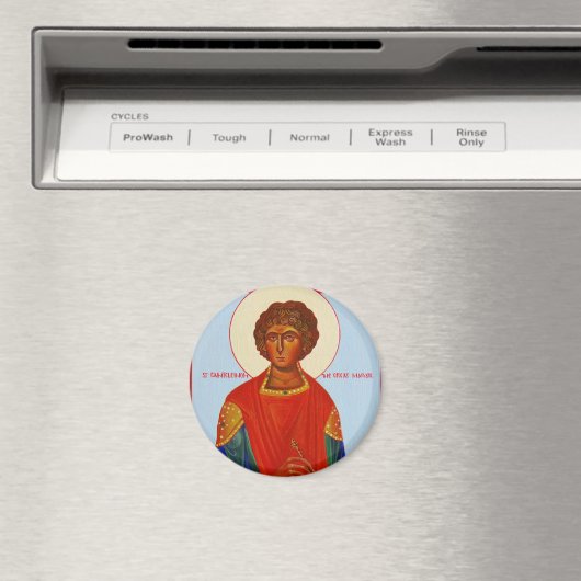 Magnet für das orthodoxe St. Panteleimon (In Situ (Geschirrspüler))