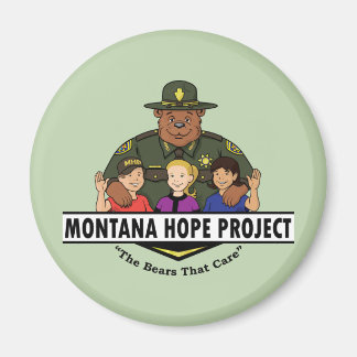 Magnet für das Projekt Montana Hope (aquamarin)