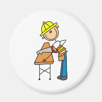 Magnet für das Sägen von Bauarbeitern