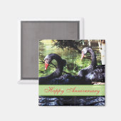 Magnet für das Schwarze Leben (Vorderseite/Rückseite)