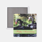 Magnet für das Schwarze Leben (Vorderseite/Rückseite)