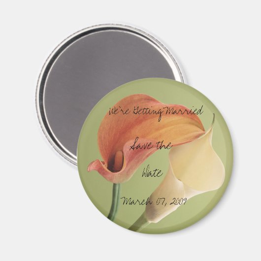 Magnet für Datum speichern (Vorderseite/Rückseite)