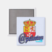 Magnet für den Kühlschrank (Vorderseite/Rückseite)