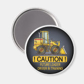 Magnet für den künftigen Ladeader (Vorderseite/Rückseite)