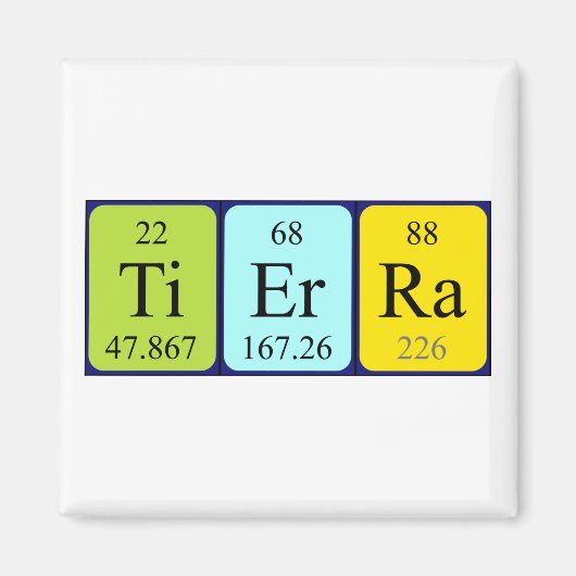 Magnet für den peripheren Feldnamen (Vorne)