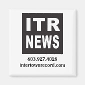 Magnet für den Plattenplatz in InterTown (Vorne)