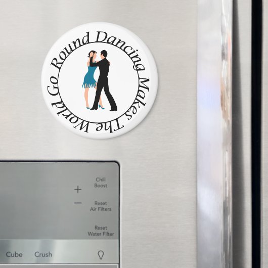 Magnet für den Rundtänzer (In Situ (Kühlschrank))