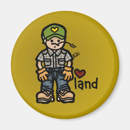 Magnet für den Traktor. (Vorne)