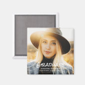 Magnet für die Ankündigung von Abschluss-Foto 2023 (Vorderseite/Rückseite)