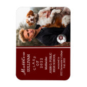 Magnet für die Ankündigung von Foto-Abschluss für  (Vertikal)