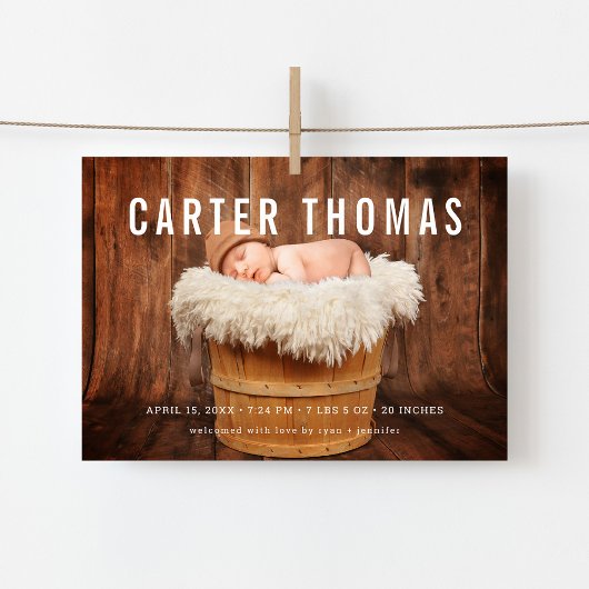 Magnet für die Ankündigung von Minimalistischen Fo