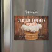 Magnet für die Ankündigung von Minimalistischen Fo