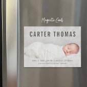 Magnet für die Ankündigung von Minimalistischen Fo