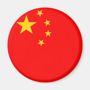 Magnet für die chinesische Flagge