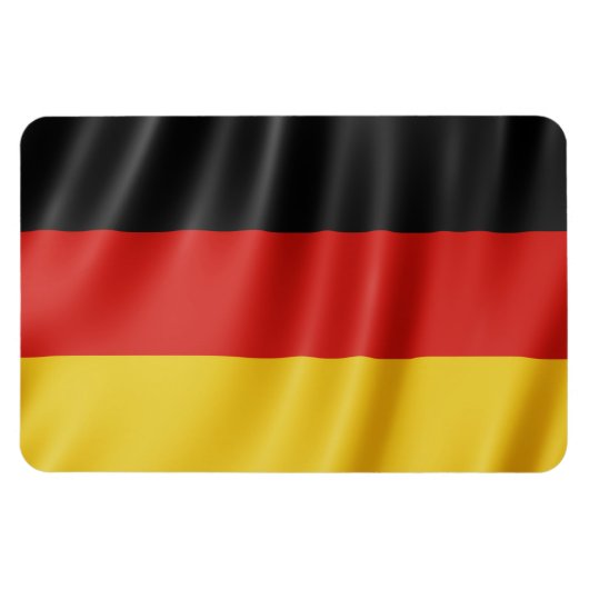 Magnet für die deutsche Flagge (Horizontal)