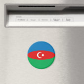 Magnet für die Flagge Aserbaidschans (In Situ (Geschirrspüler))
