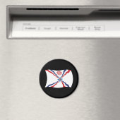 Magnet für die Flagge Assyriens (In Situ (Geschirrspüler))