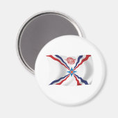 Magnet für die Flagge Assyriens (Vorderseite/Rückseite)