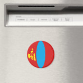 Magnet für die Flagge der Mongolei (In Situ (Geschirrspüler))