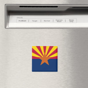 Magnet für die Flagge des Staates Arizona