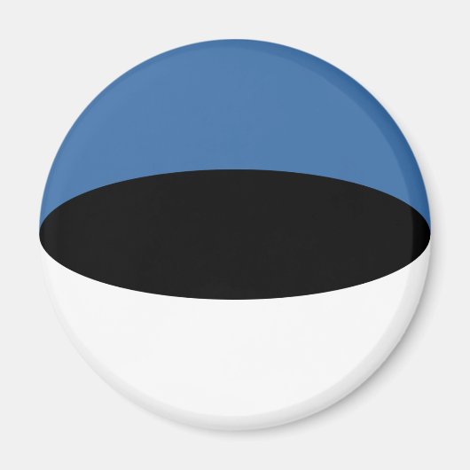 Magnet für die Flagge Estlands (Vorne)