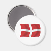 Magnet für die Flagge Maltas (Vorderseite/Rückseite)